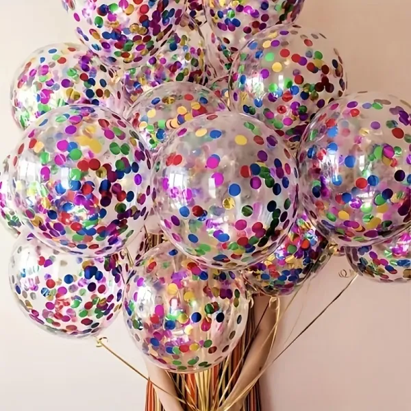 Colorful Confetti Balloon