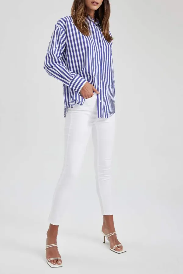 Casual Style Slim Jeans