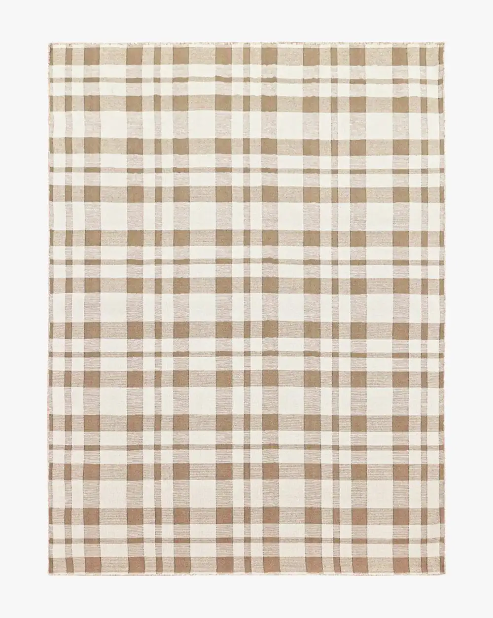 Plaid Indoor-Outdoor Area Rug