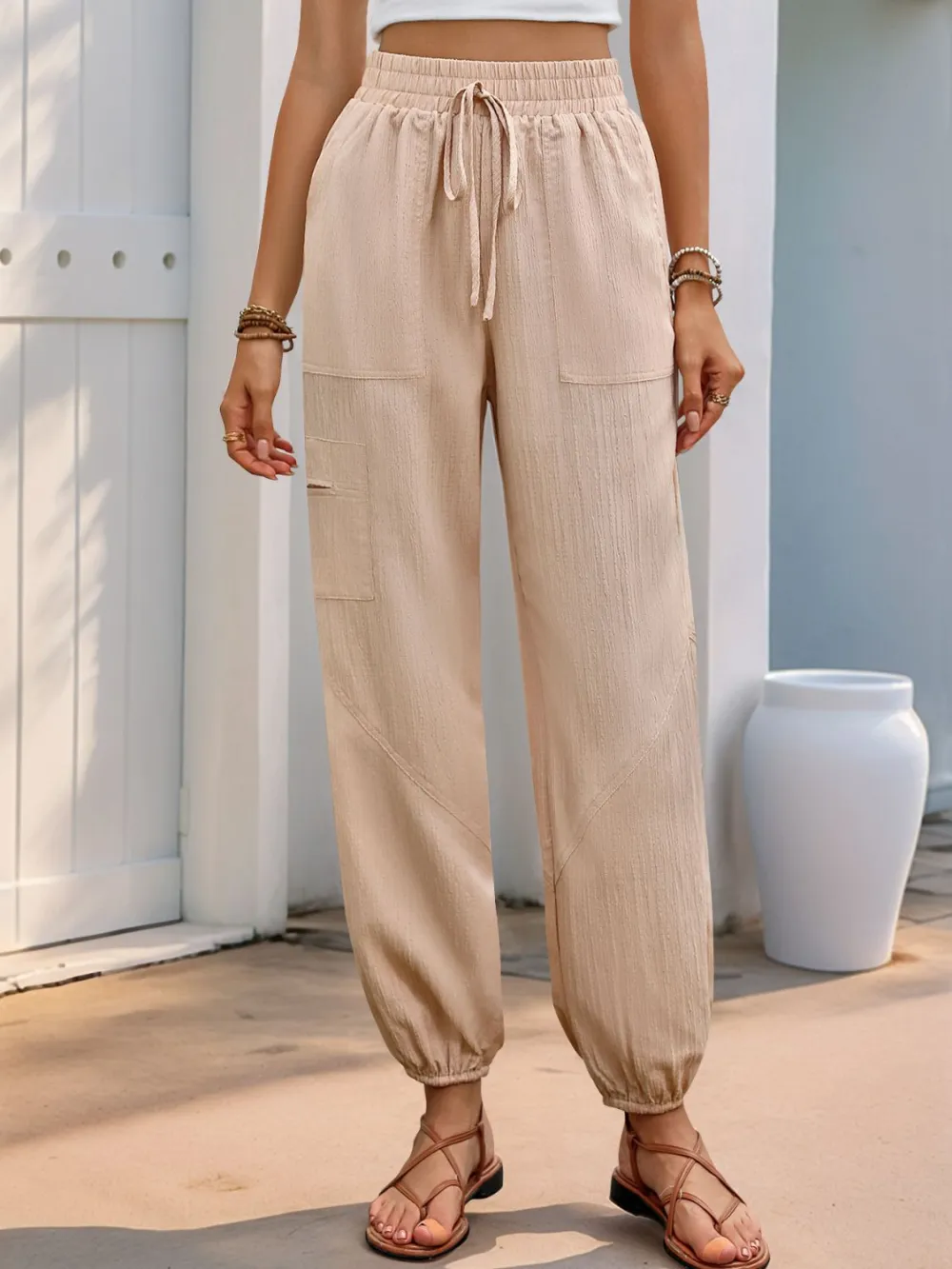 Relaxed Pocket Jogger Pants