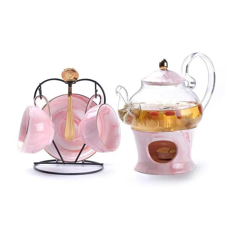 Stone Trimmed Tea Set