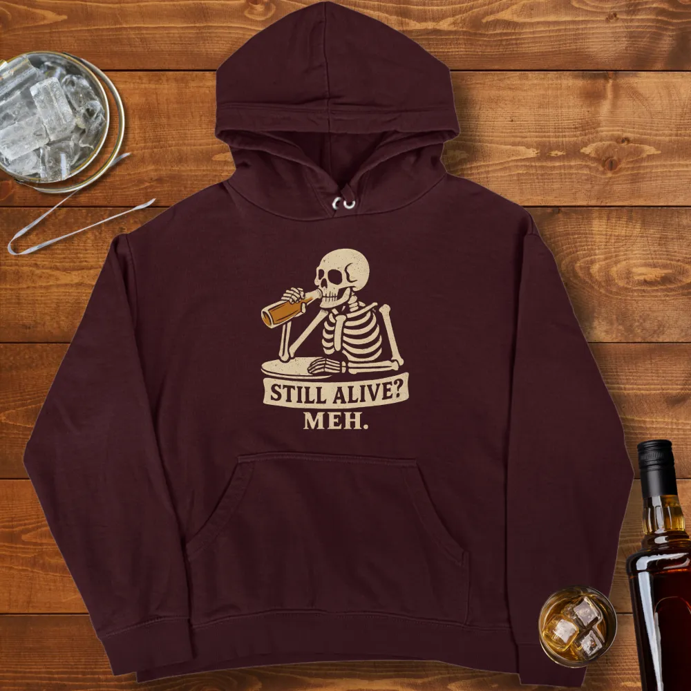 Still Alive Graphic Pullover Hoodie