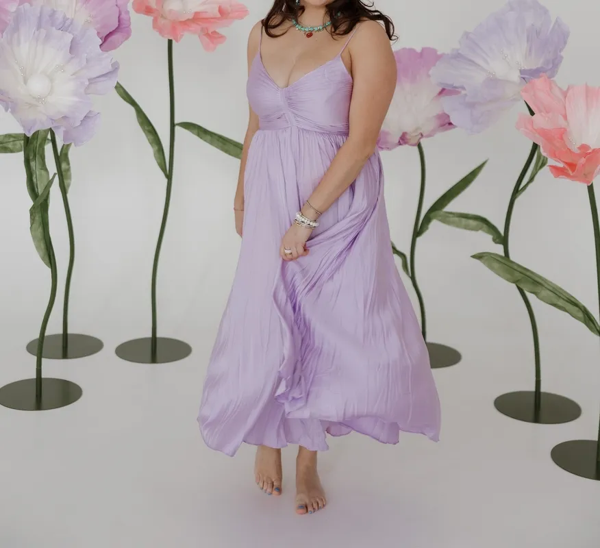 Clean Fit Lavender Dress