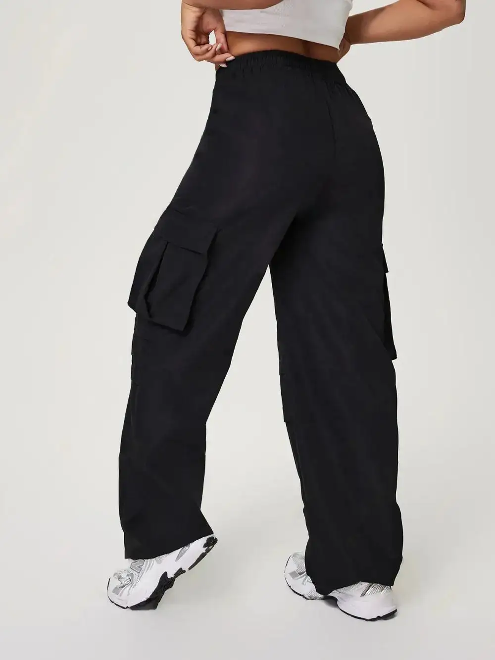 Wide Leg Drawstring Pants