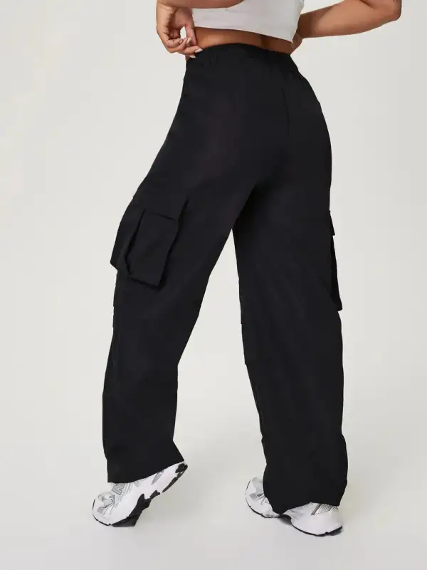 Wide Leg Drawstring Pants