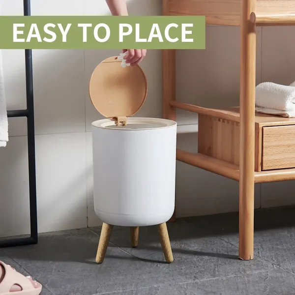 Modern Elevated Waste Bin