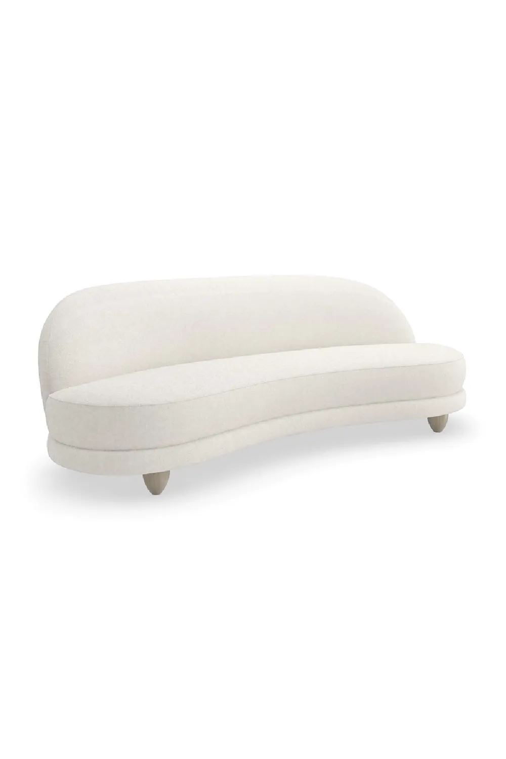 Serpentine Boucle Sofa
