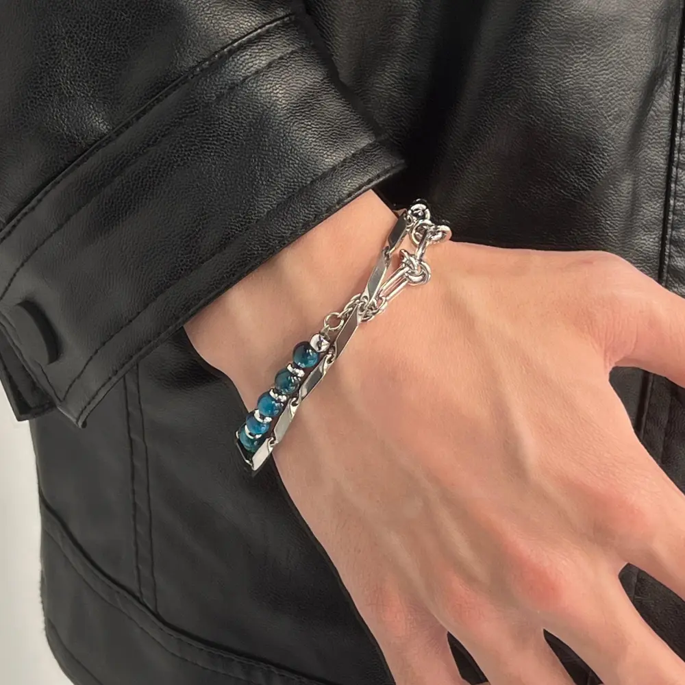 Stone Layered Bracelet