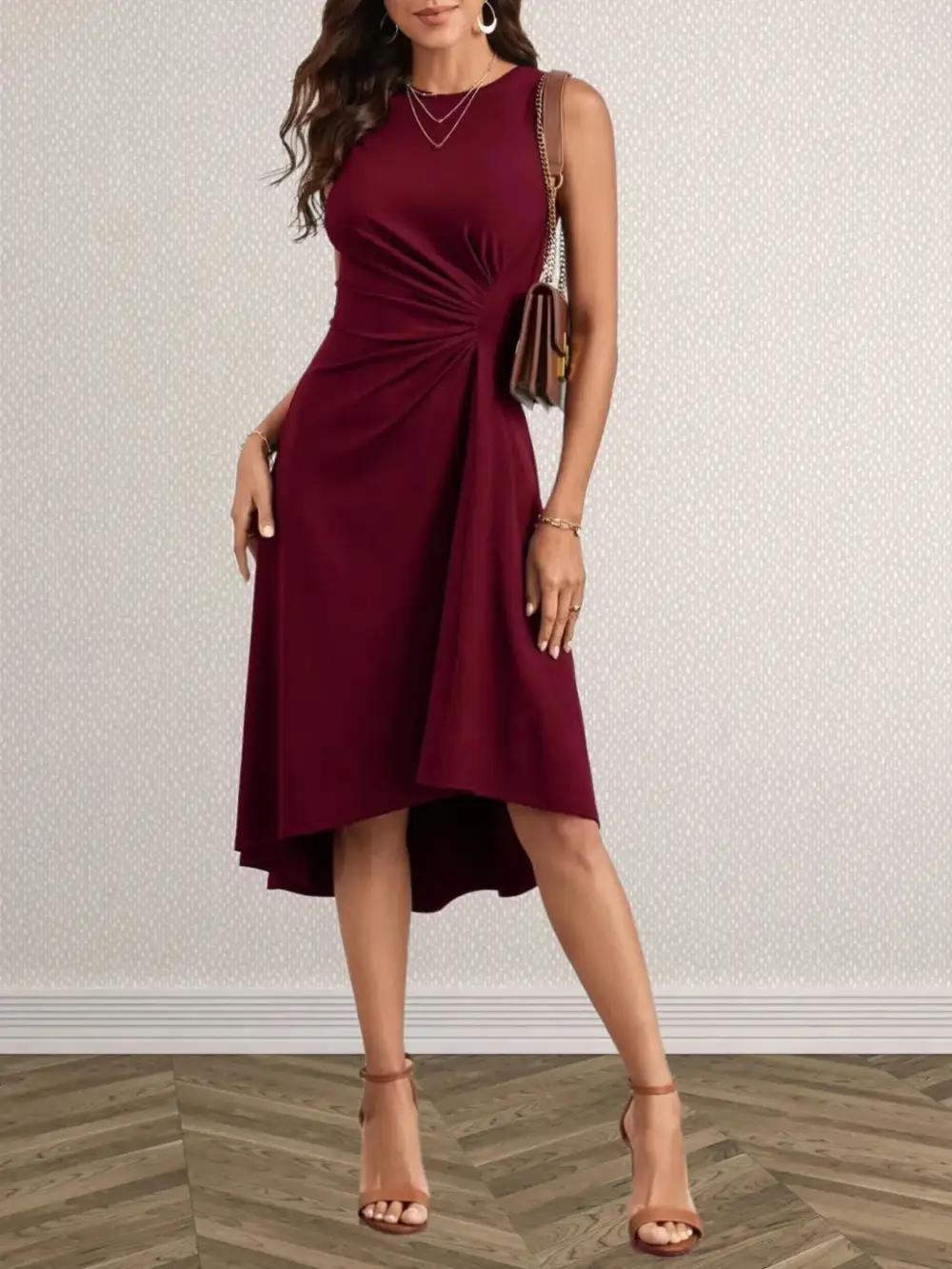 Effortless Sleeveless Casual Dress