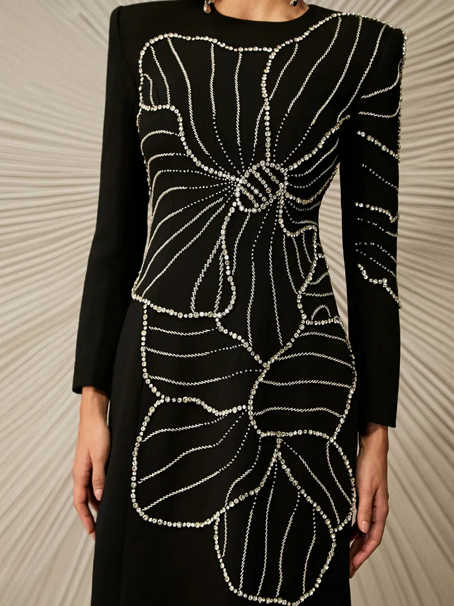 Aurelia Maxi Dress In Black