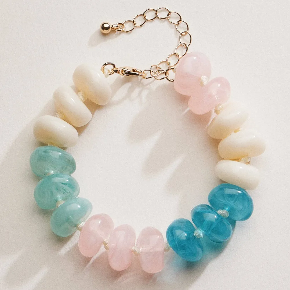 Smooth Bead Stretch Bracelet