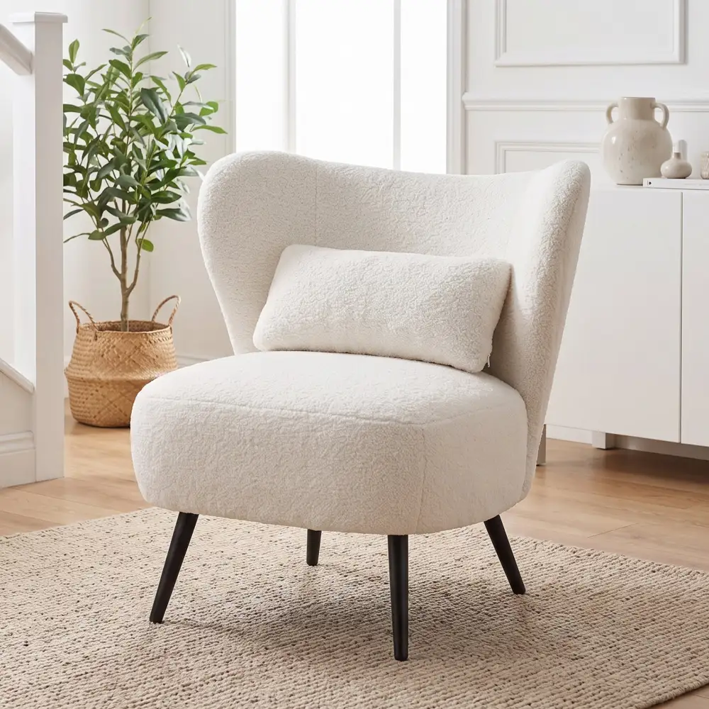 Bedroom Everyday Boucle Armchair