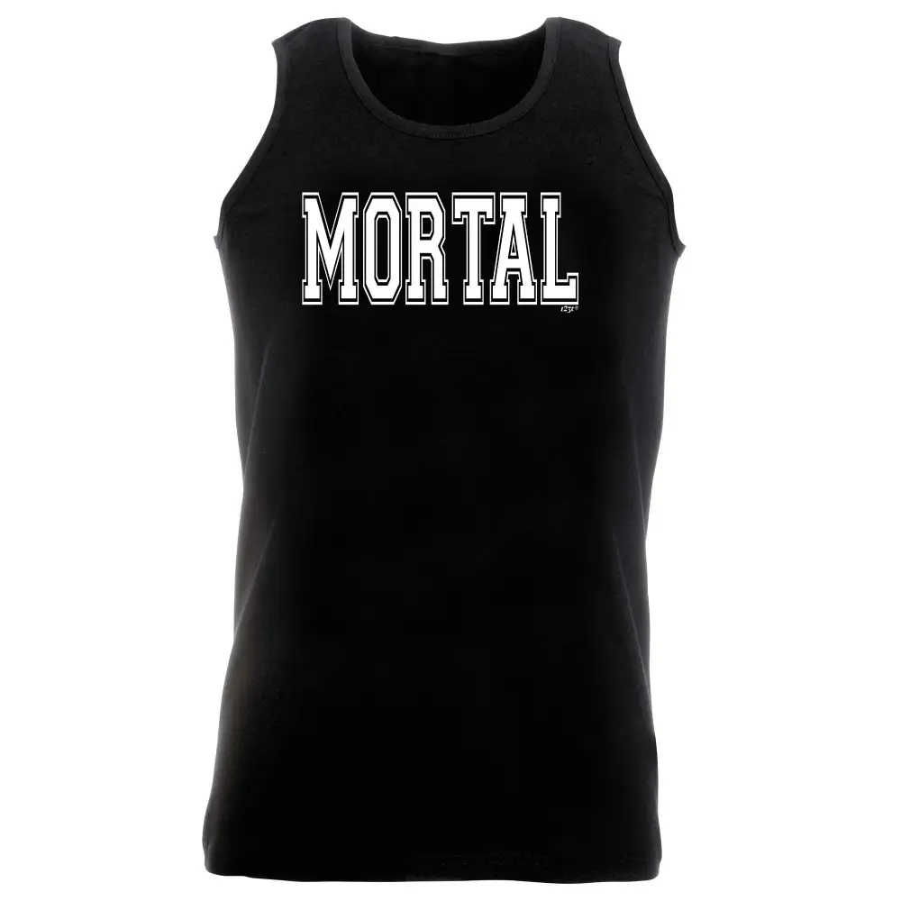 Mortal Statement Graphic Tank Top