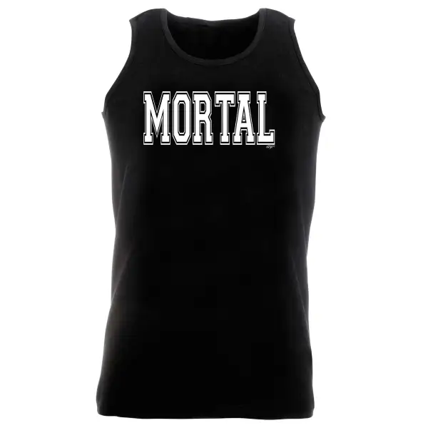 Mortal Statement Graphic Tank Top