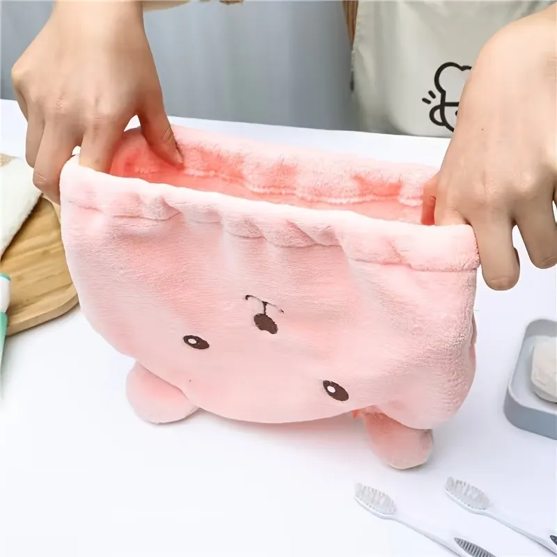 Cute Bear Dry Hair Cap