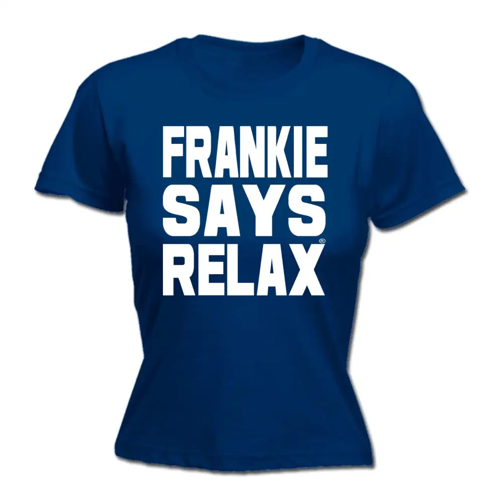 Relax Statement Graphic Fitted Tee