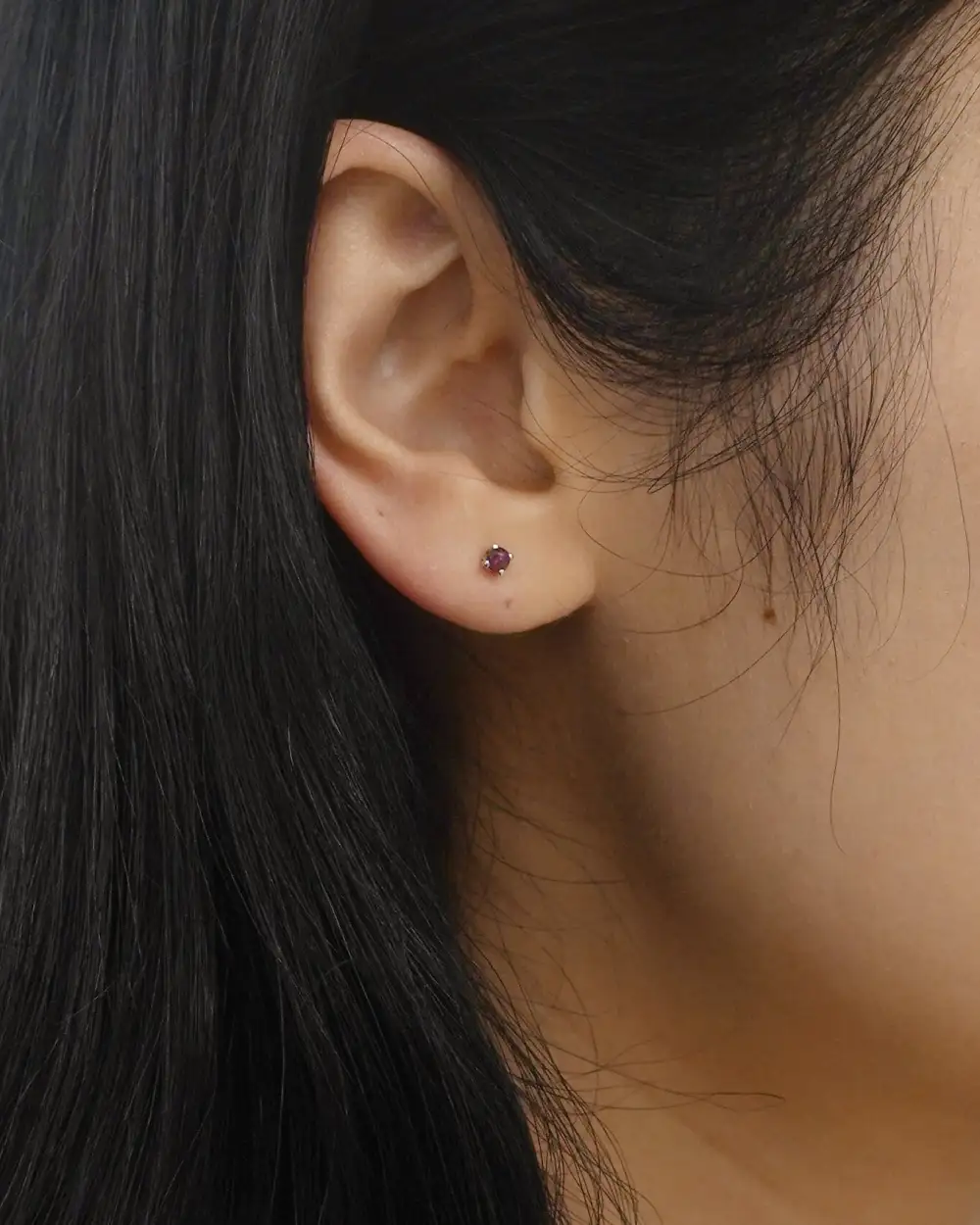 Refined Ruby Earrings
