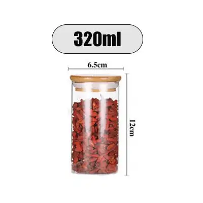 Wooden Glass Fridge Kitchen Storage Organizer