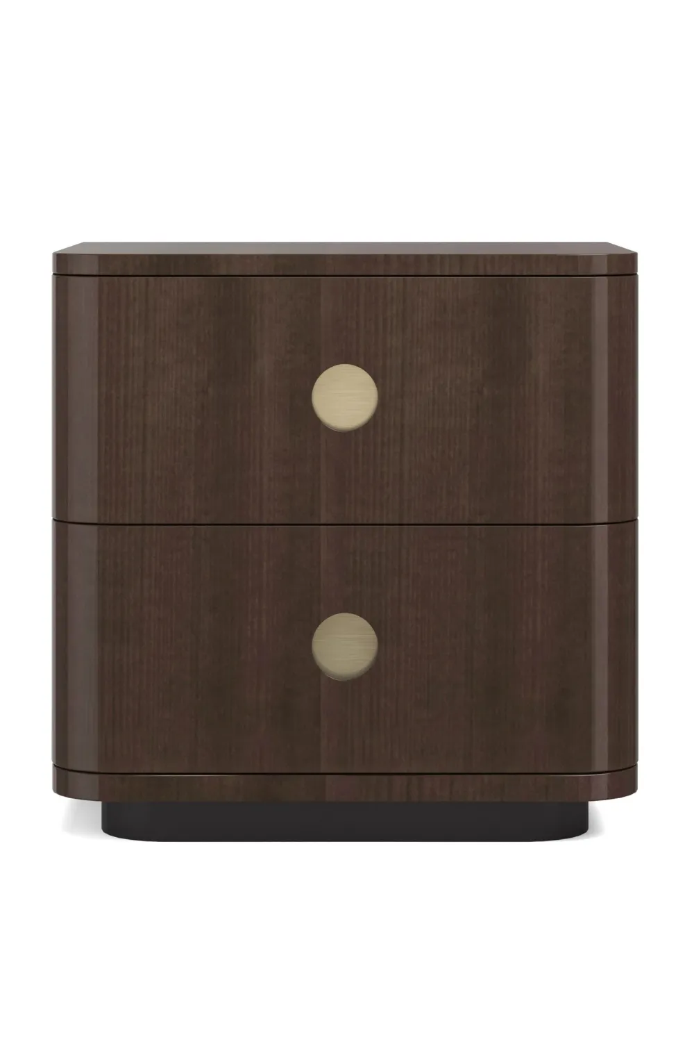Fluted Refined Storage Nightstand