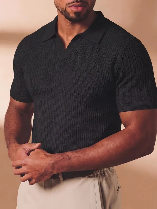 Black Clean Fit Shirt Clean Cut