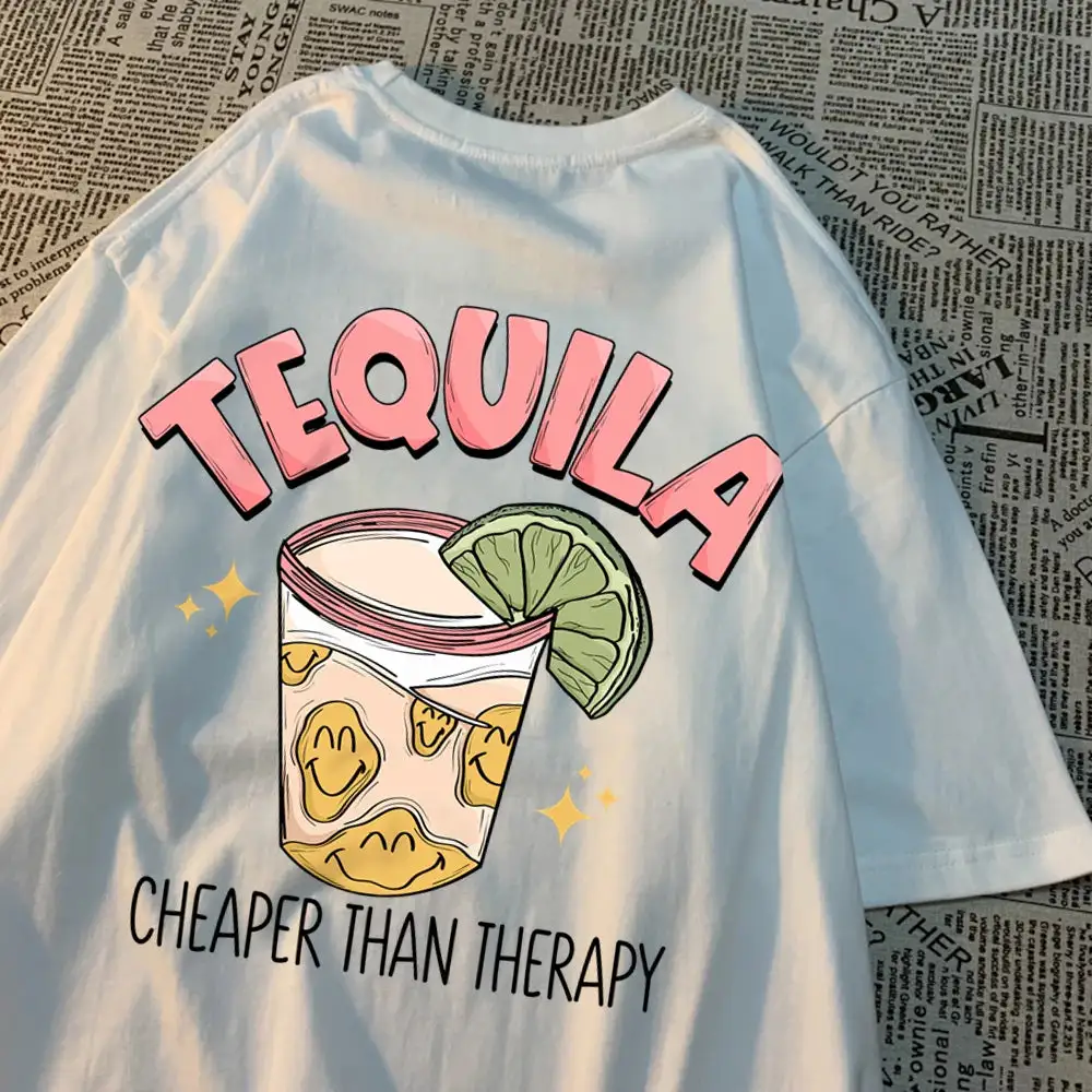 Tequila Graphic Cotton T-Shirt