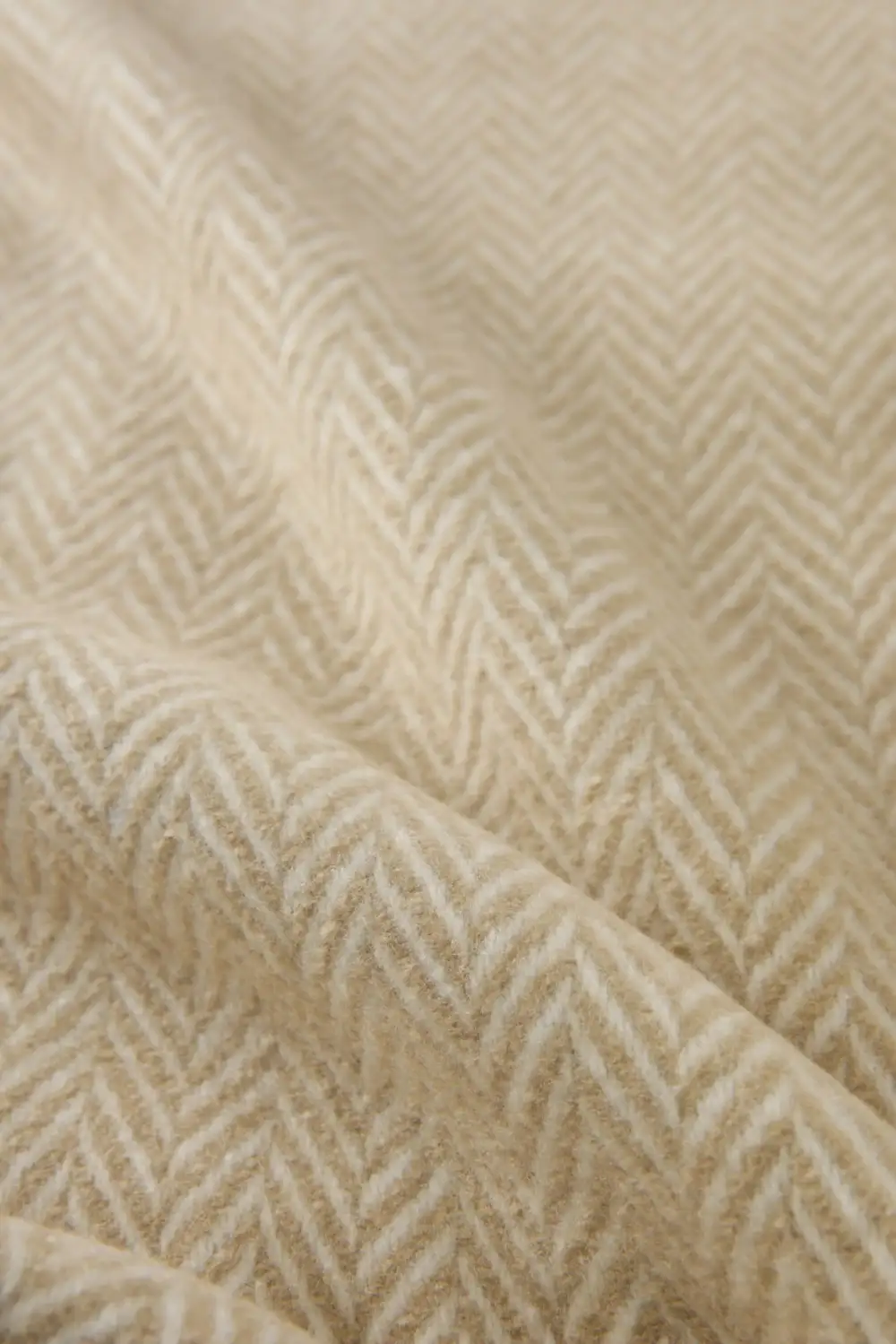 Textured Cotton Blend Throw