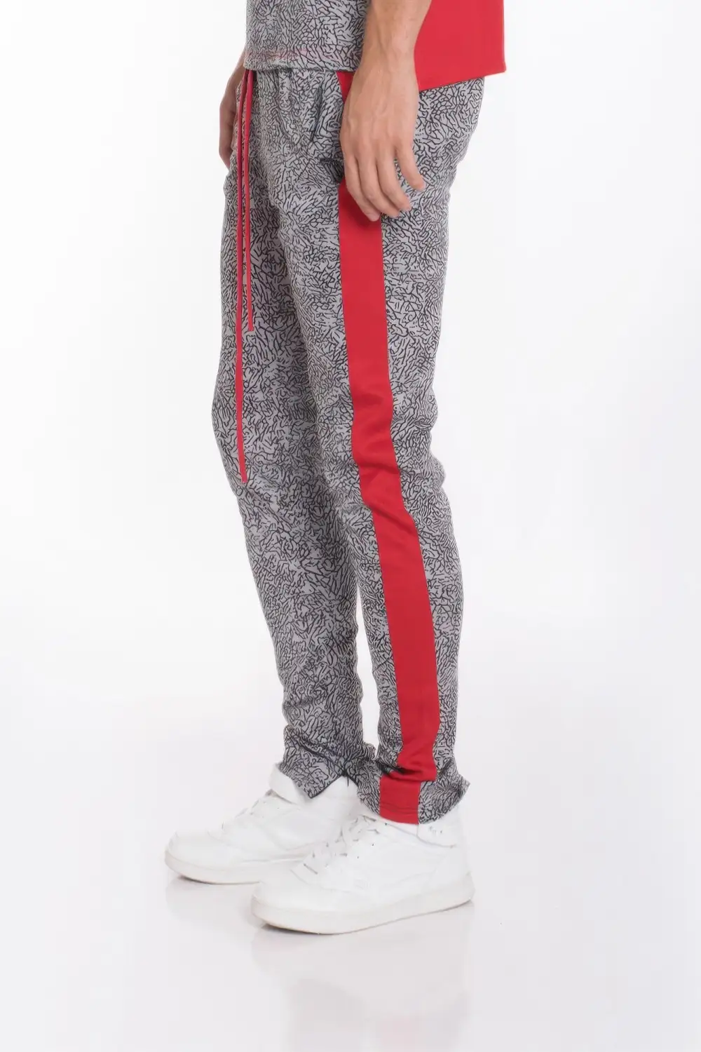 Printed Elephant Track Pants