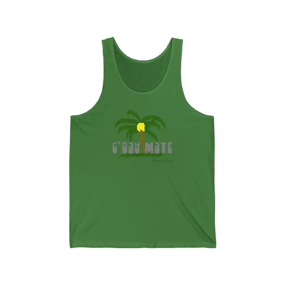 Palm Tree Travel Graphic Tank Top