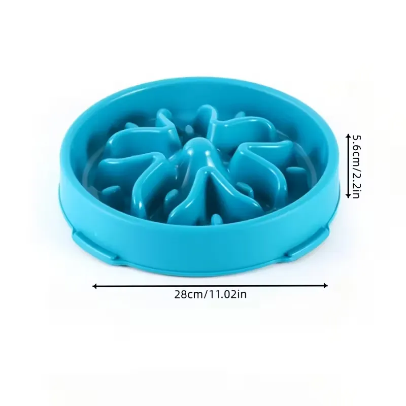 1pc XL Slow Feeder Pet Bowl