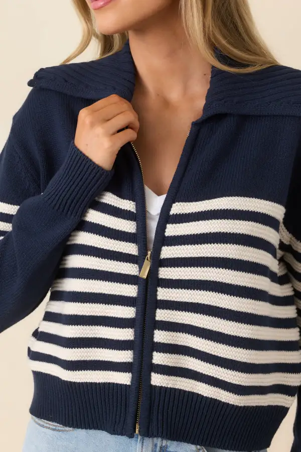 Striped Cotton Jacket