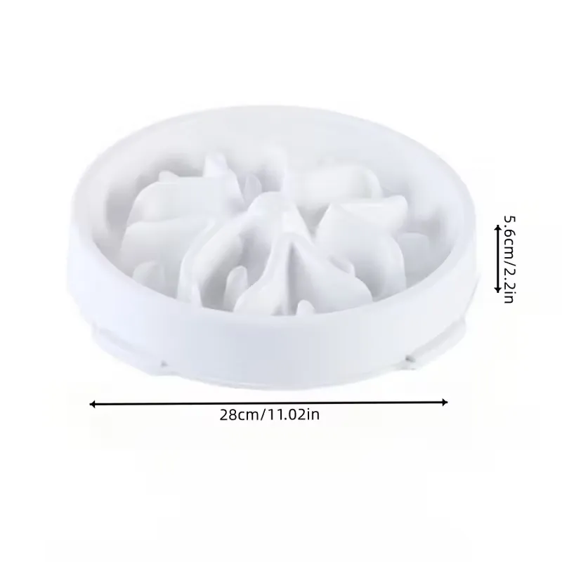 1pc XL Slow Feeder Pet Bowl