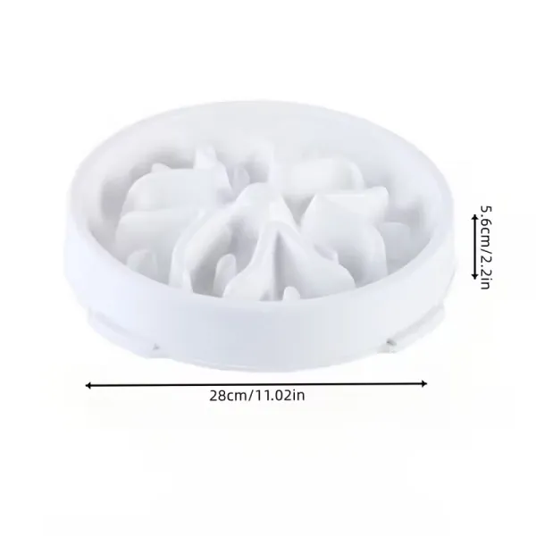 1pc XL Slow Feeder Pet Bowl