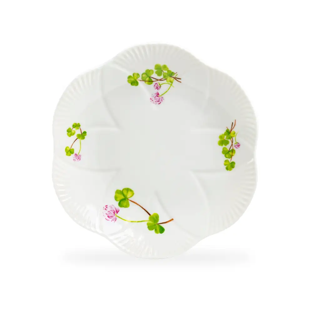 Clover Garden Porcelain Dessert Plate