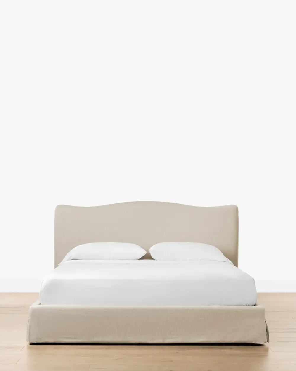 Slipcovered Linen Bed