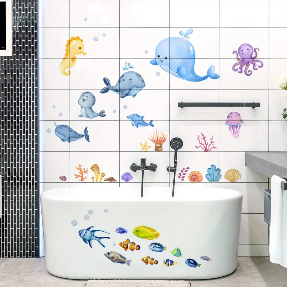 Waterproof Ocean Wall Stickers