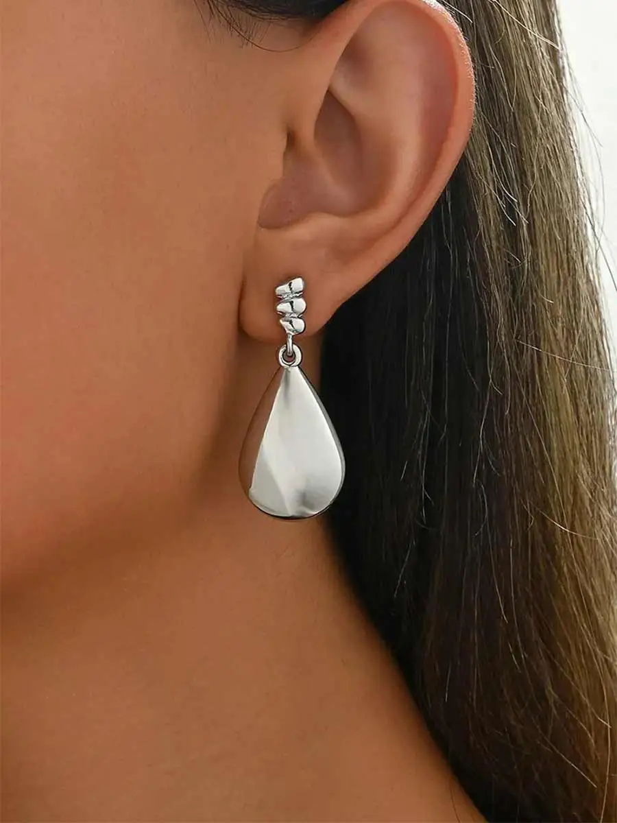 Solange Tear Shape Drop Earrings
