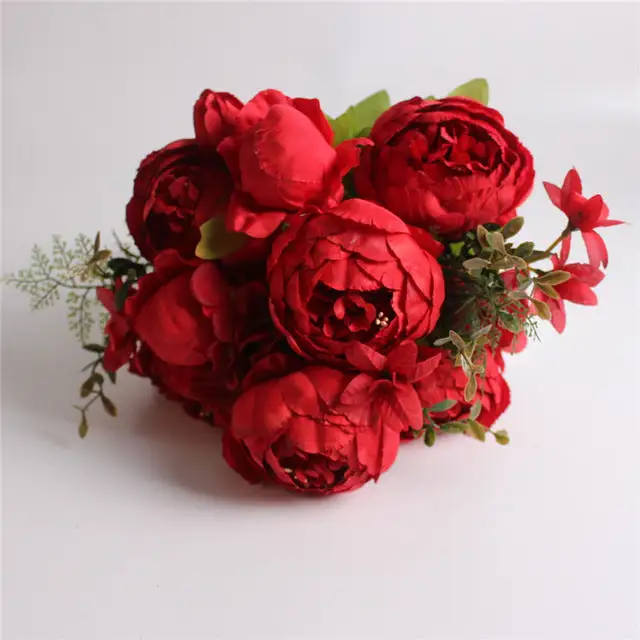 Room Artificial Peony Bouquet
