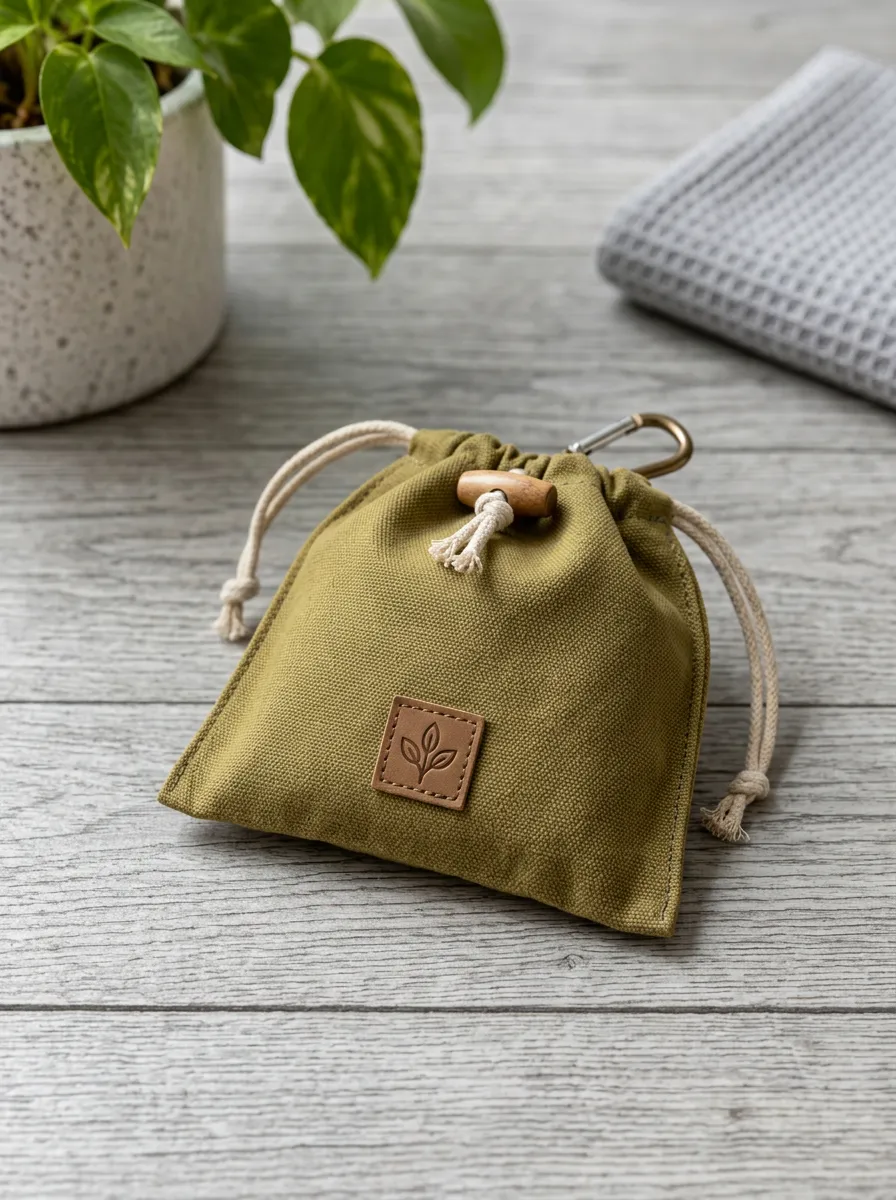 Leaf Print Rodent Repellent Pouch