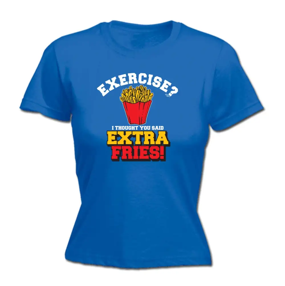 Fries Graphic Fitted Tee