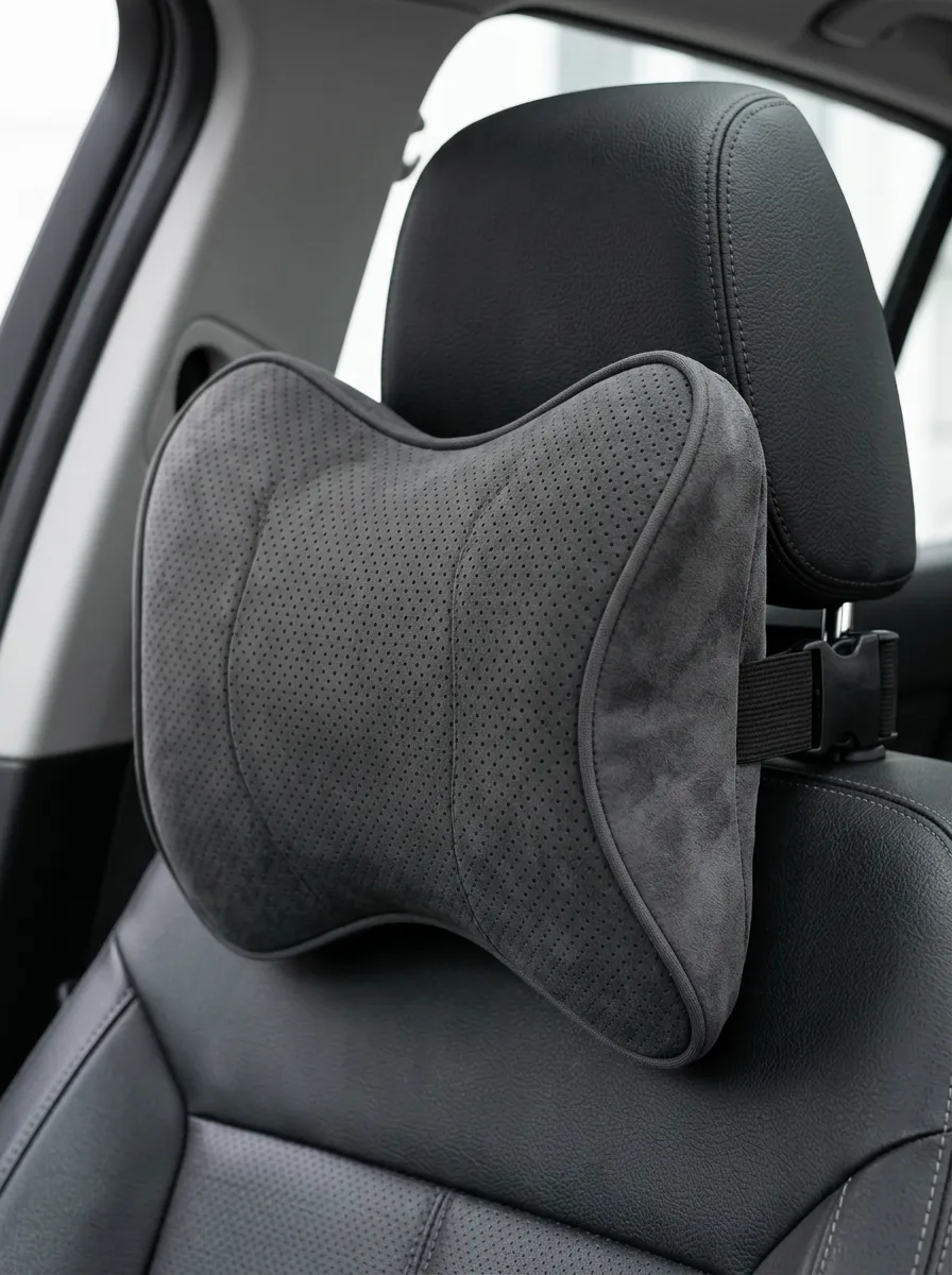 Perforated Car Neck Support Pillow