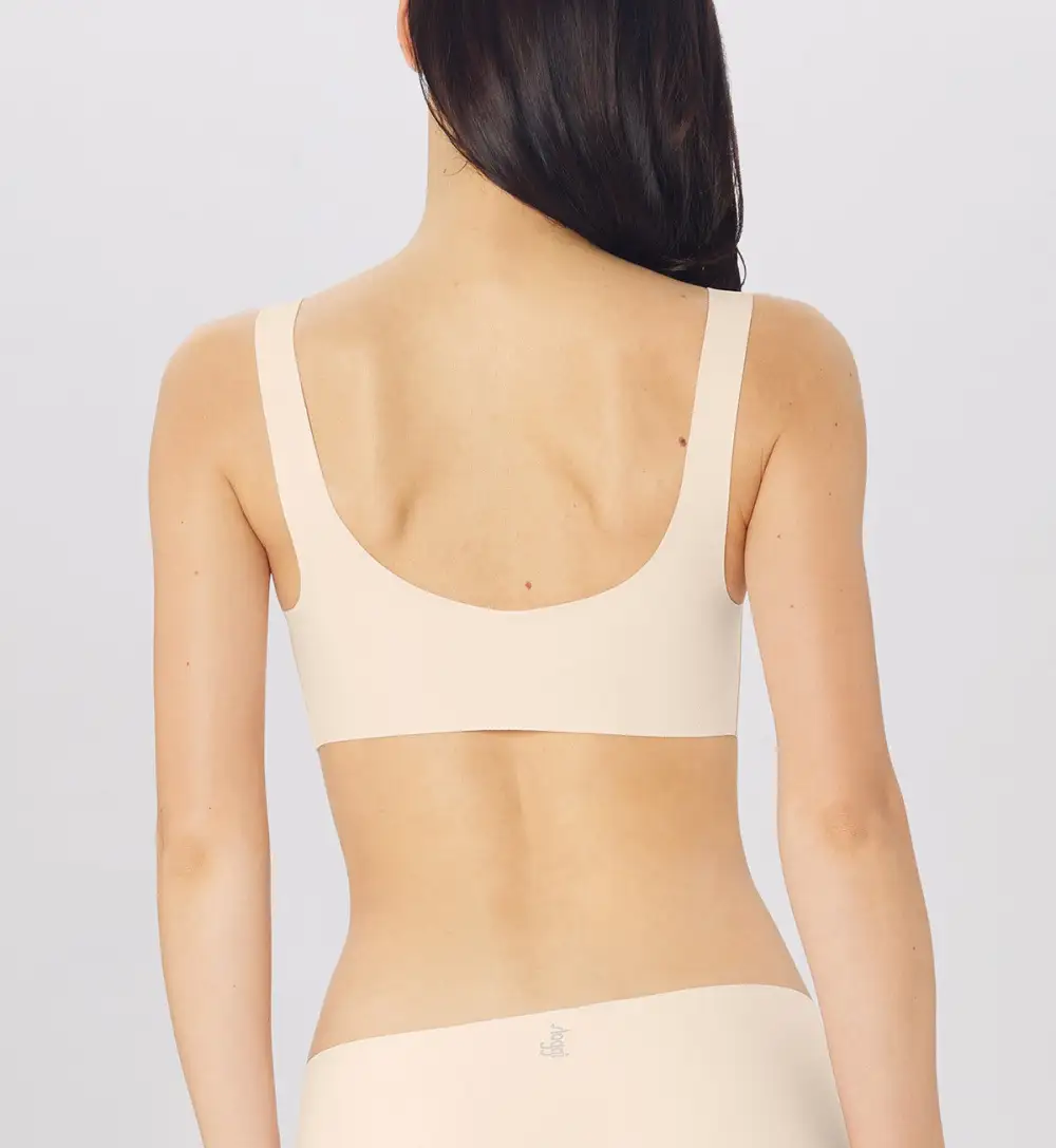 Women's Natural-Fit Non-Wired Seamless Breathable Bralette