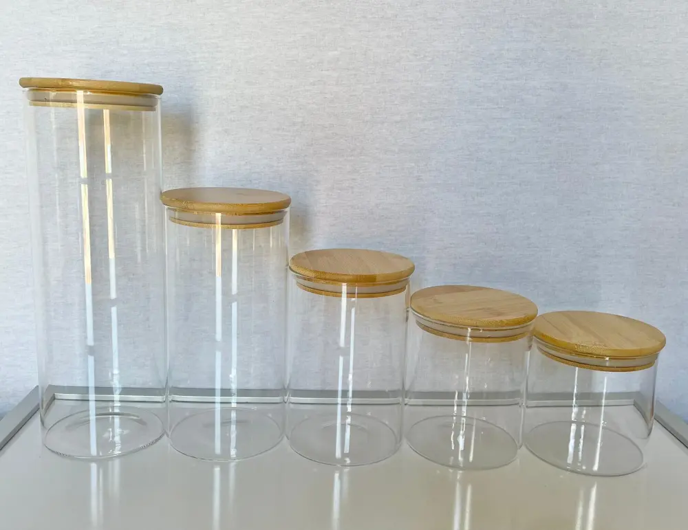 Round Pantry Storage Jar