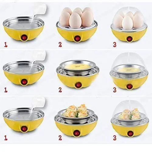 7 Egg Boiler Electric machine [ Automatic Off ]