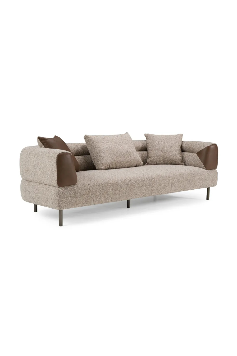 Textured Fabric Sofa