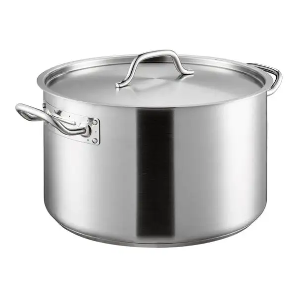 Everyday Stainless Steel Aluminum Clad Sauce Pot with Cover