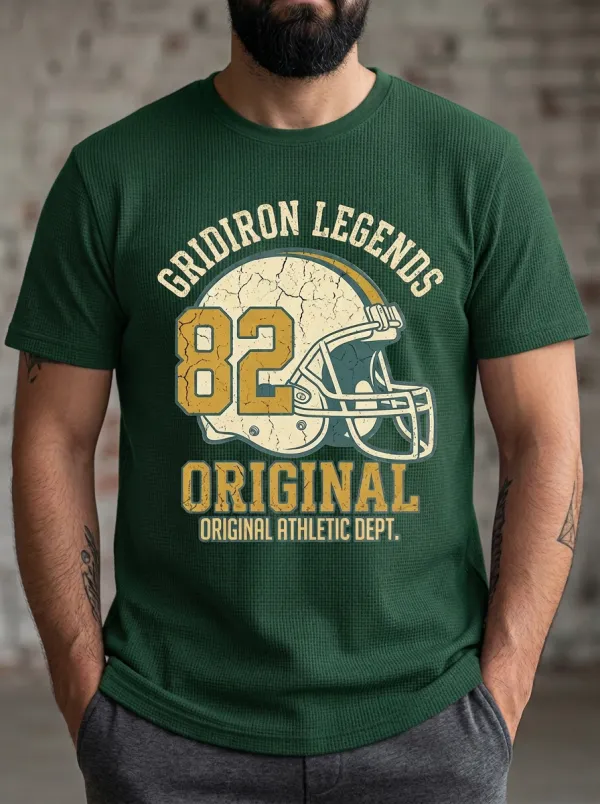Men's Sport Gridiron Helmet T-Shirt