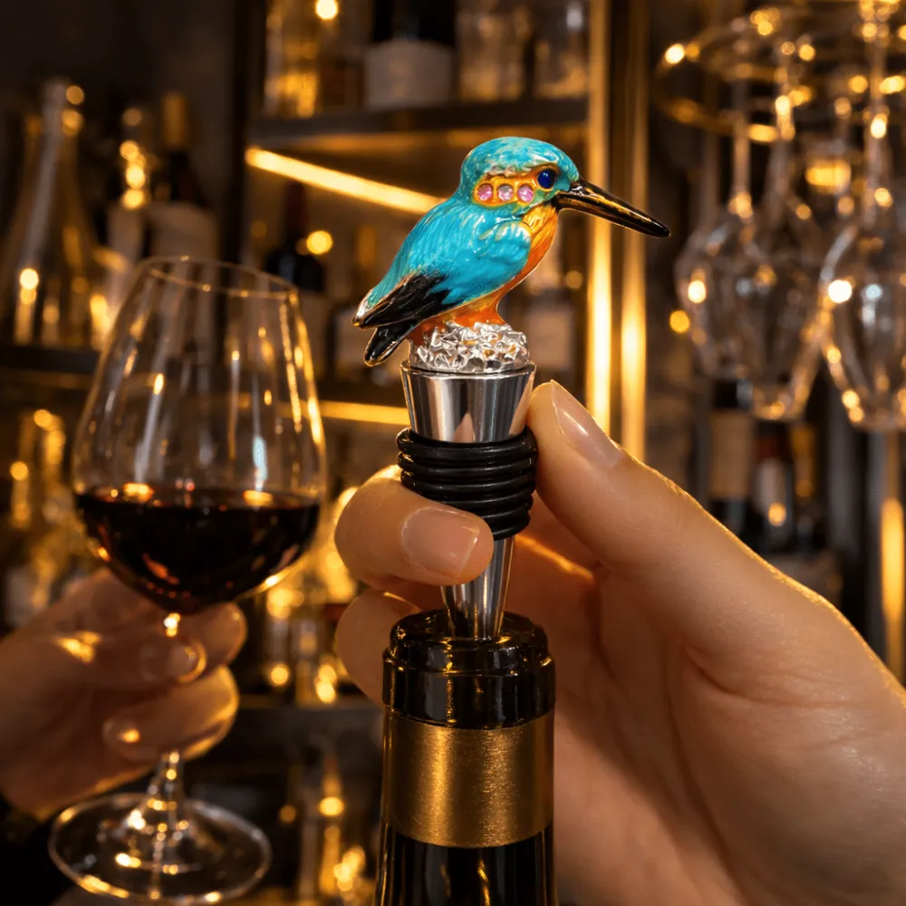 Bird Accent Wine Bottle Stopper