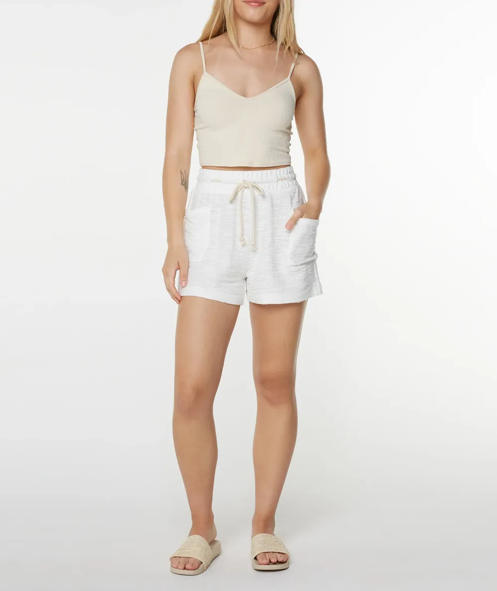 Side Patch Pocket Cinched Shorts