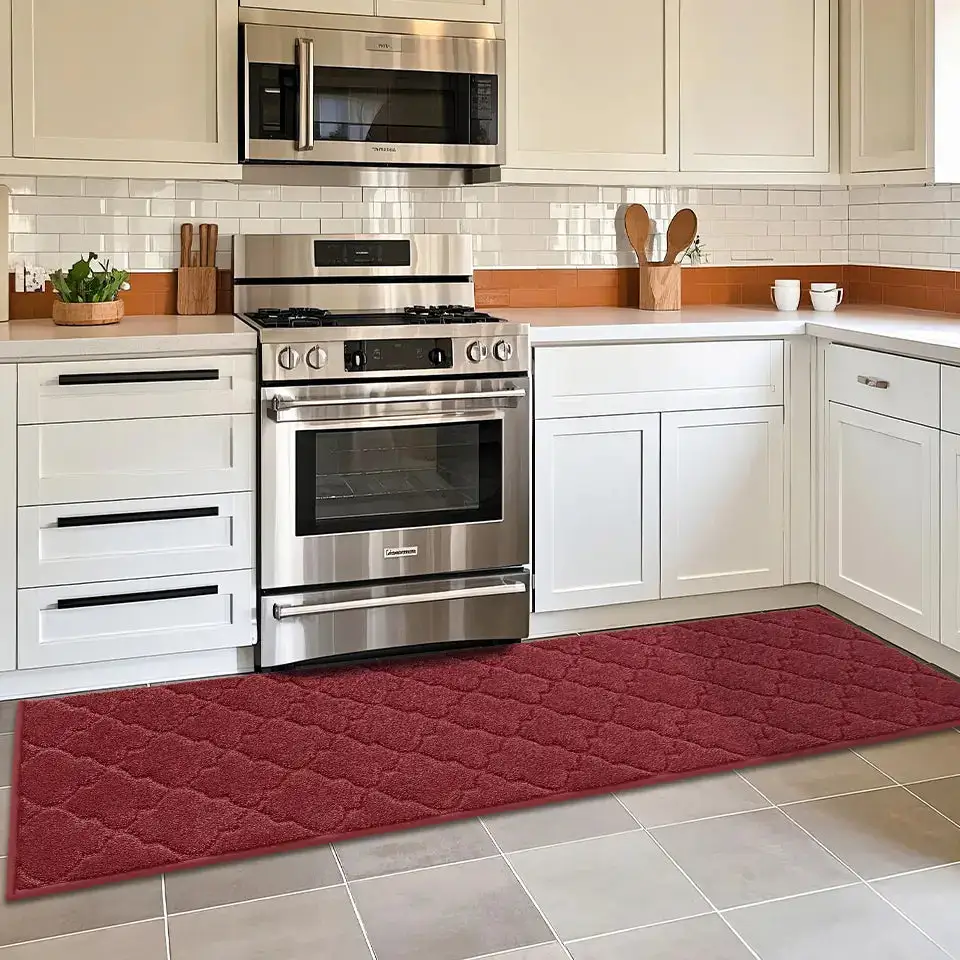 Trellis Scatter Kitchen Rug Set
