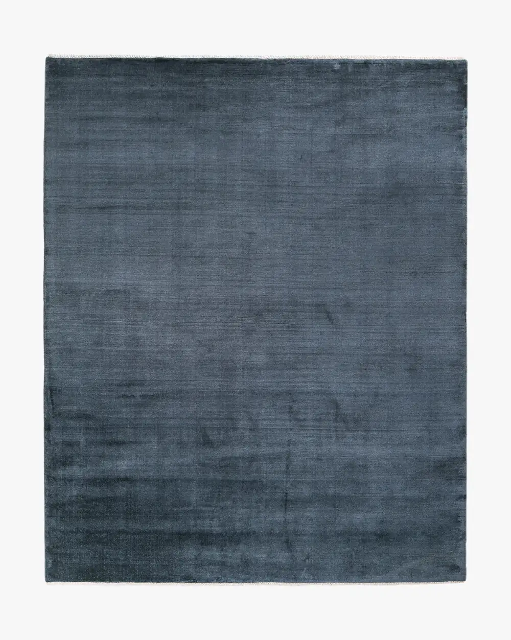 Plush-Pile Hand-Loomed Wool Area Rug